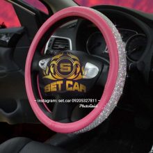 دور فرمان فانتزی چرم و نگینD-0011