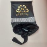 کیسه زباله چرمی نگین